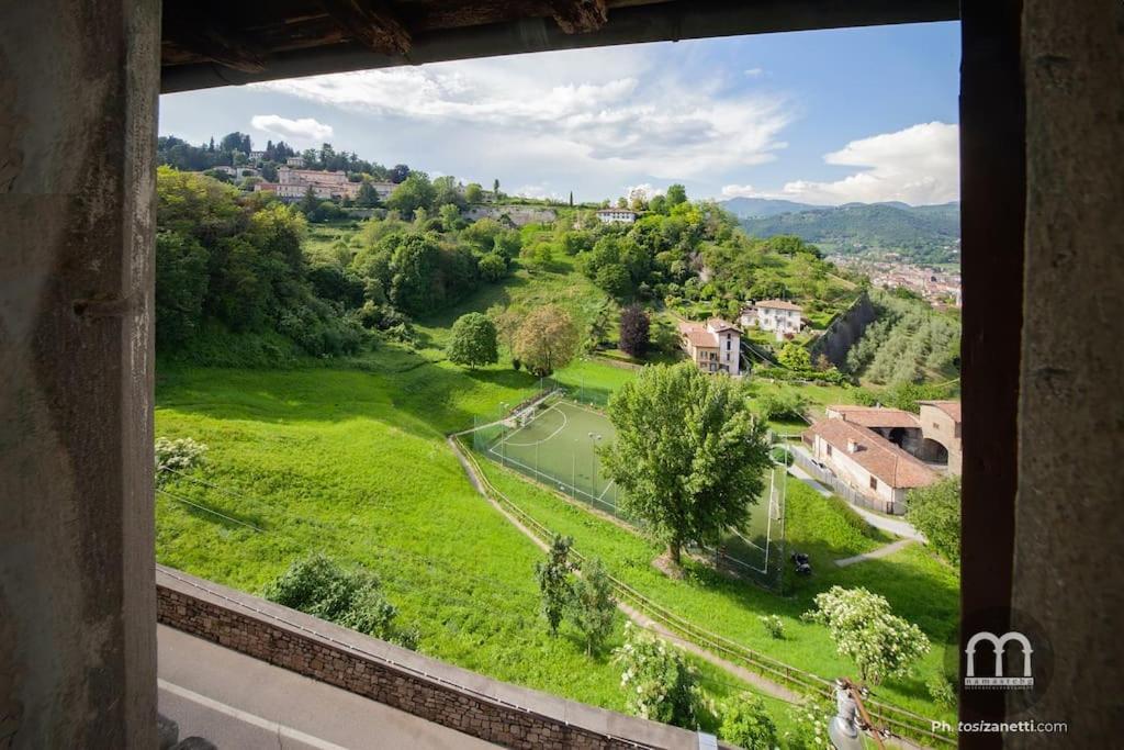 Namaste Apartment Citta Alta With Hills View Bergamo Kültér fotó